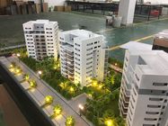 Customized Scale Size Residential Building Model For Real Estate Display