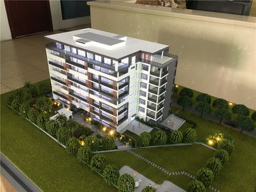 Acrylplastikwohngebäude-Modell für Real Estate-Anzeige 1. 2 * 1M