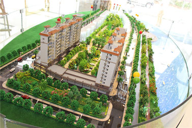 Hoher Aufstiegs-Miniaturarchitekturmodelle, fantastisches maximales Modellieren des Gebäude-3D